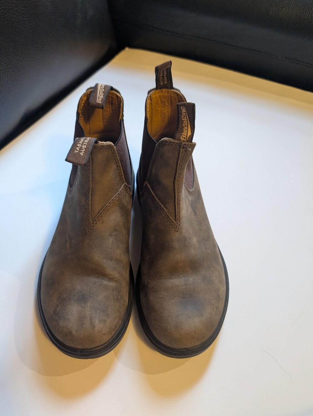 Blundstone Chelsea Boots in Taupe Brown Size 6(3) In VGUC - Picture 2 of 9